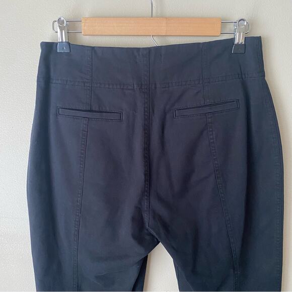 A.L.C. | Kerrigan Lace-up Skinny Leg Twill Ankle Pants Edgy Black Size 8 NWT - Picture 10 of 13